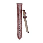 Montblanc Star Classique U0107115 Alligator Leather Watch Strap Brown Side Display