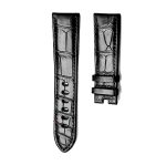 Montblanc Star Legacy U0108736 Alligator Leather Watch Strap Black Front