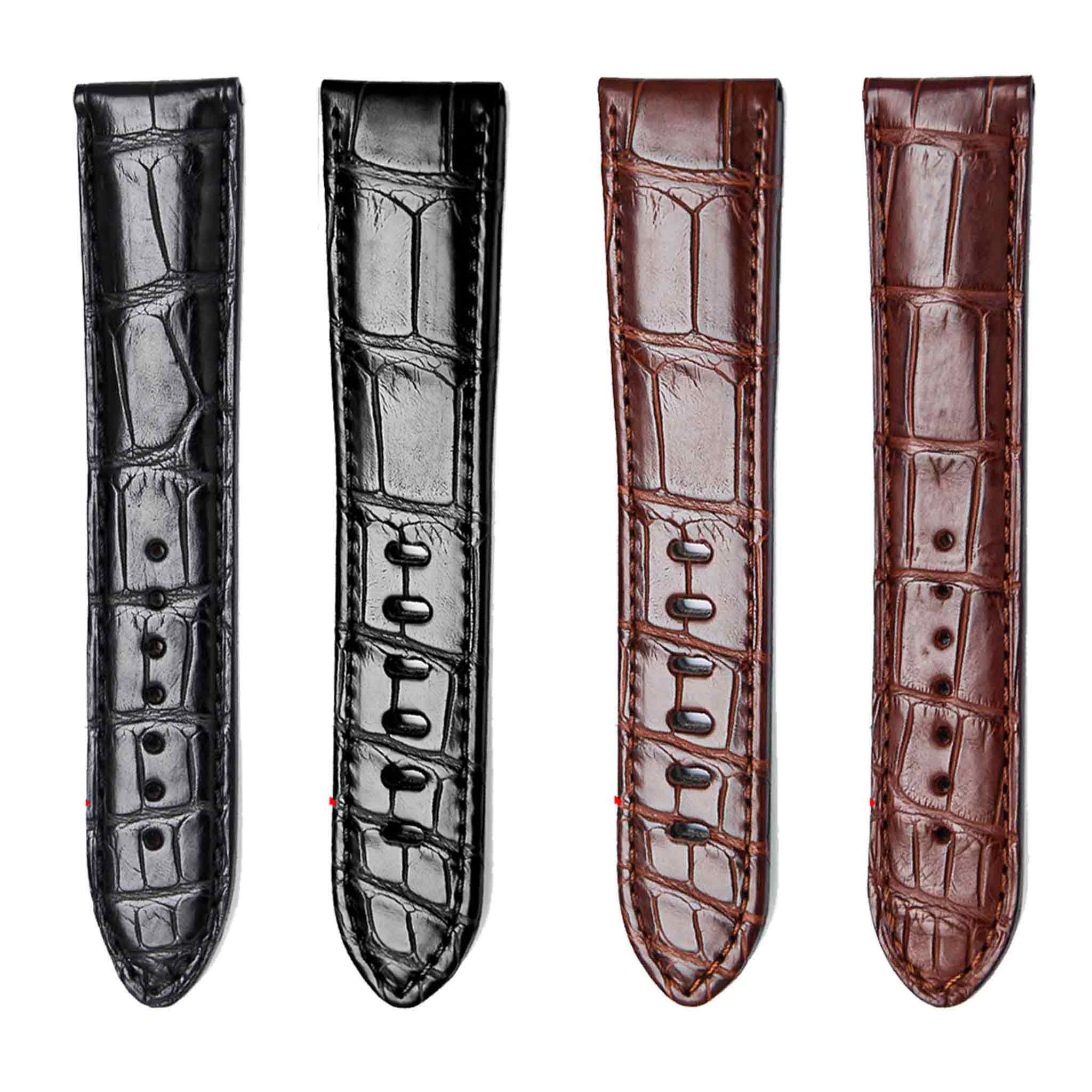 Montblanc Star Legacy U0108736 Alligator Leather Watch Strap Multi Color Collection
