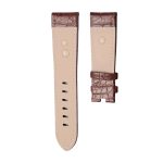 Montblanc TimeWalker 09674 Alligator Leather Watch Strap Brown Back View