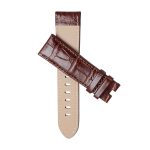 Montblanc TimeWalker 09674 Alligator Leather Watch Strap Brown Cross View