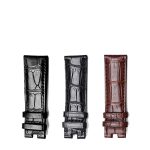 Montblanc TimeWalker 09674 Alligator Leather Watch Strap Multi Color Compare