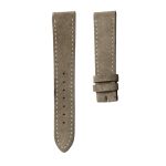Nomos Tangente 123 Suede Leather Watch Strap Light Green Front