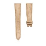Patek Philippe Calatrava 5226G-001 Suede Leather Watch Strap Lightbrown Front