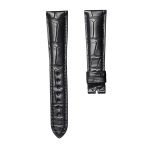 Patek Philippe Complications 5035 Alligator Leather Watch Strap Black Pin Buckle Front