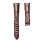 Patek Philippe Complications 5035 Alligator Leather Watch Strap Brown Pin Buckle Front