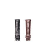 Patek Philippe Complications 5035 Alligator Leather Watch Strap Black Brown Side By Side Front