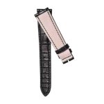 Patek Philippe Complications 5035J Alligator Leather Watch Strap Black Back Display