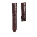 Patek Philippe Complications 5035J Alligator Leather Watch Strap Brown Front