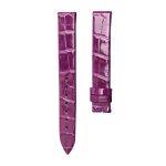 Purple Cane Grain Alligator Leather Watch Strap For Piaget Possession G0A35084