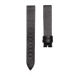 Black Stripe Silk Watch Strap For Piaget Possession G0A35084