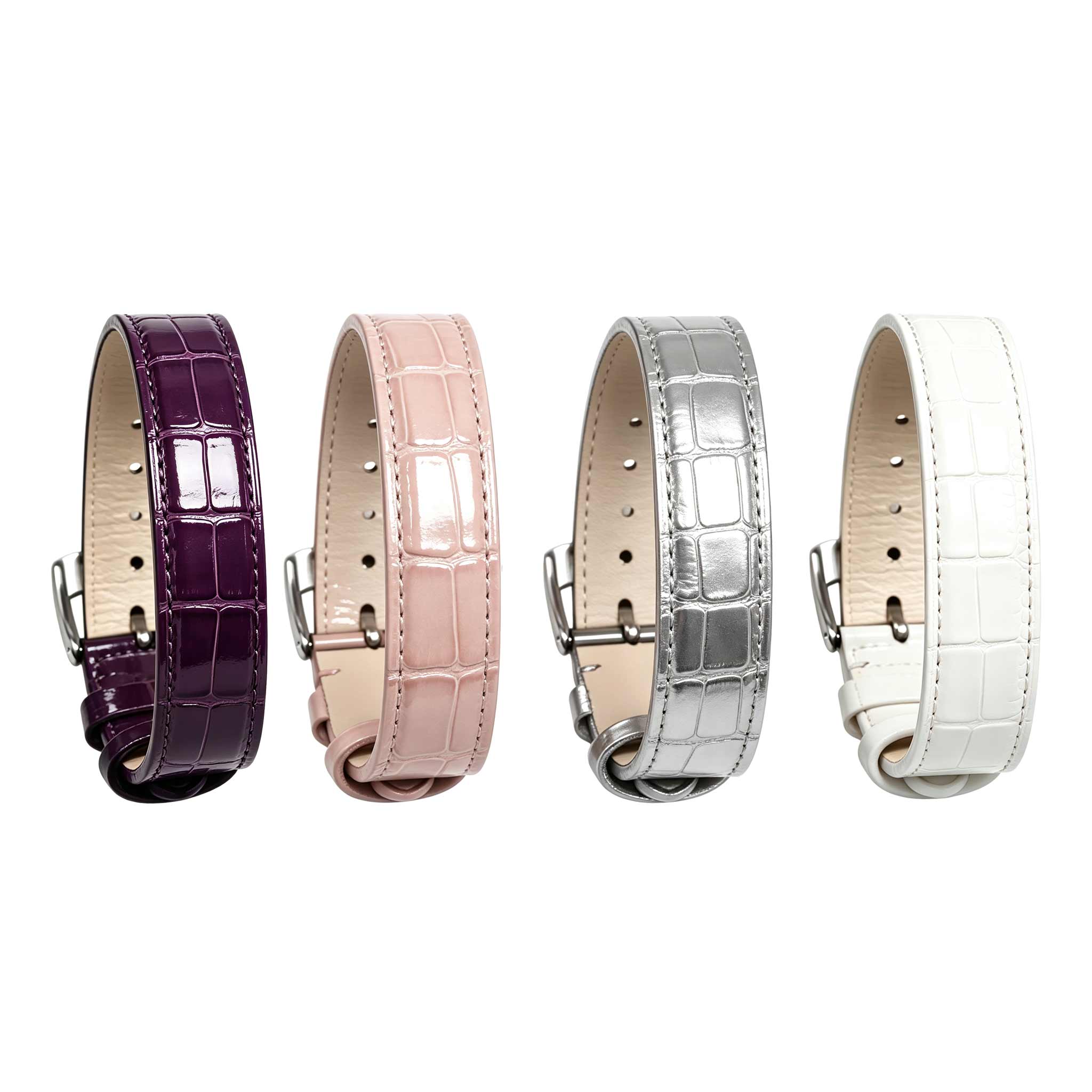 Multi Color Silk Leather Bracelet Straps, Custom Whole Piece Strap For Jade Jewelry