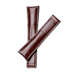 Tag Heuer Carrera WAR5011.FC6291 WAS2140.FC8176 Alligator Leather Watch Strap Brown Cross Display View
