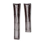 Watch Strap Dark Brown Thickness 2mm Straight End Front