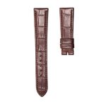 Cane Grain Alligator Leather Watch Strap Burgundy For Tudor Glamour M56000-0006