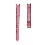 Van Cleef & Arpels Sweet Alhambra VCARO21600 Alligator Leather Watch Strap Darkred Front