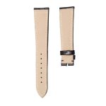 Zenith Elprimero 2080 Alligator Leather Watch Strap Black Beige Back Display Front