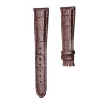 Zenith Elprimero 2080 Alligator Leather Watch Strap Brown Front