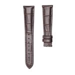 Zenith Elprimero 2080 Alligator Leather Watch Strap Dack Brown Front