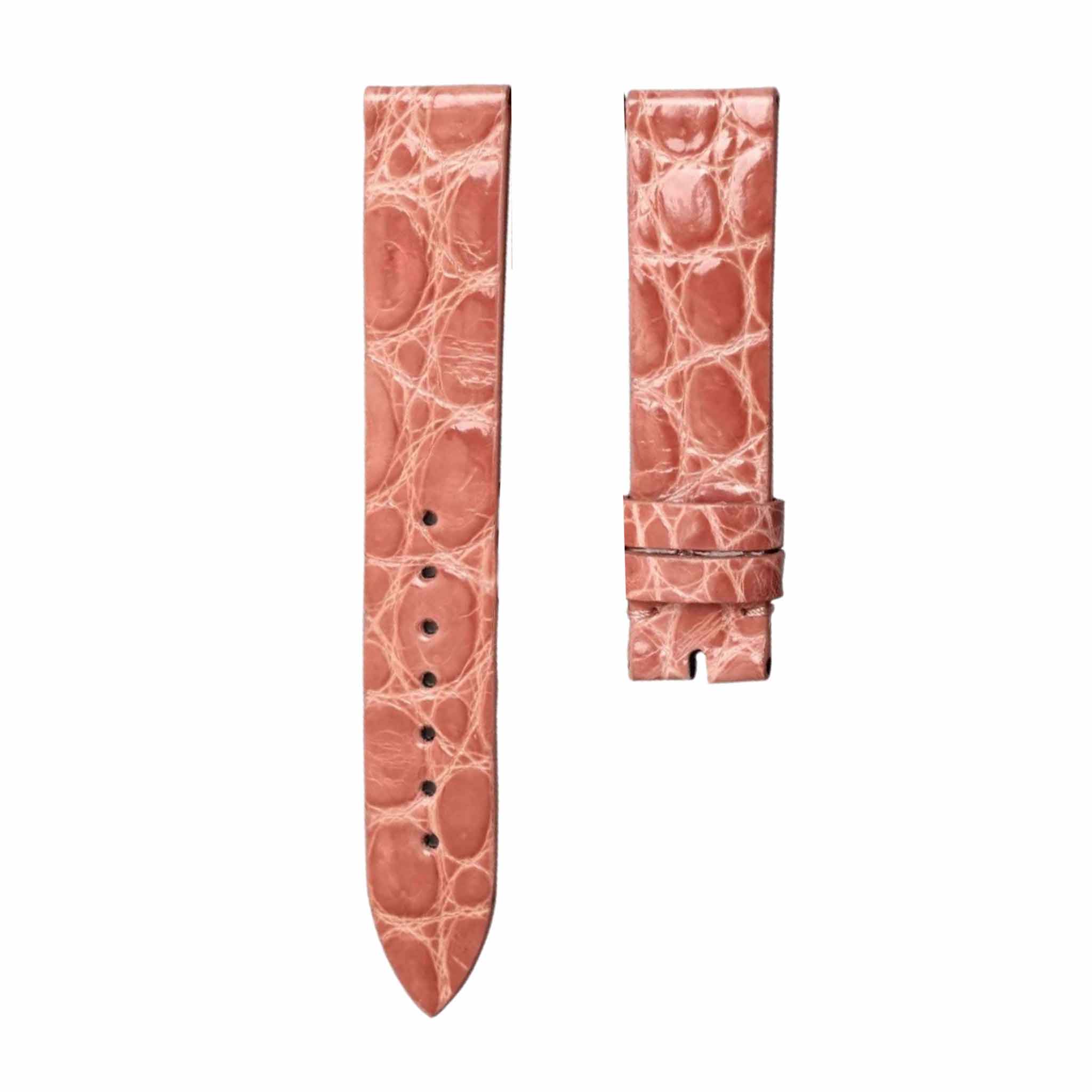 franck-muller-heart-5002-m-qz-glossy-pink-round-grain-alligator-leather-watch-strap Glossy Pink Round-Grain Alligator Leather Watch Strap For Franck Muller Heart 5002 M QZ