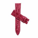 Alligator leather watch strap cross display for Franck Muller Long Island 952 QZ D