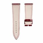 Multi-color alligator leather watch straps Back display for Franck Muller Master Square 6002 M QZ V