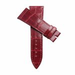 Multi-color alligator leather watch straps cross display for Franck Muller Master Square 6002 M QZ V