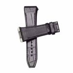 Alligator leather watch strap cross display for Franck Muller Men's Collection V45 SC DT YACHTIN