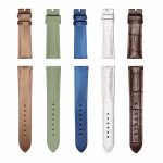 Multi‑color display of replacement watch strap for Glashutte Original Lady Serenade 1‑39‑22‑09‑06‑04