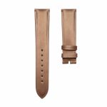 Dark‑brown vertical‑grain silk watch strap for Glashutte Original Lady Serenade 1‑39‑22‑09‑06‑04
