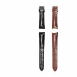 Multi‑color display of replacement watch strap for Glashutte Original Senator 100‑04‑13‑02‑04