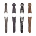Multi‑color flat view of replacement watch straps compatible with Glashutte Original Vintage 1‑37‑02‑09‑02‑62