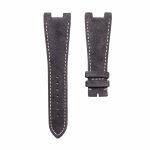 Dark blue suede leather watch strap for Glashutte Original Vintage 1‑37‑02‑09‑02‑62