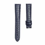 Dark Blue round‑grain alligator leather watch strap for Glashutte Original Vintage 1‑39‑52‑04‑02‑04