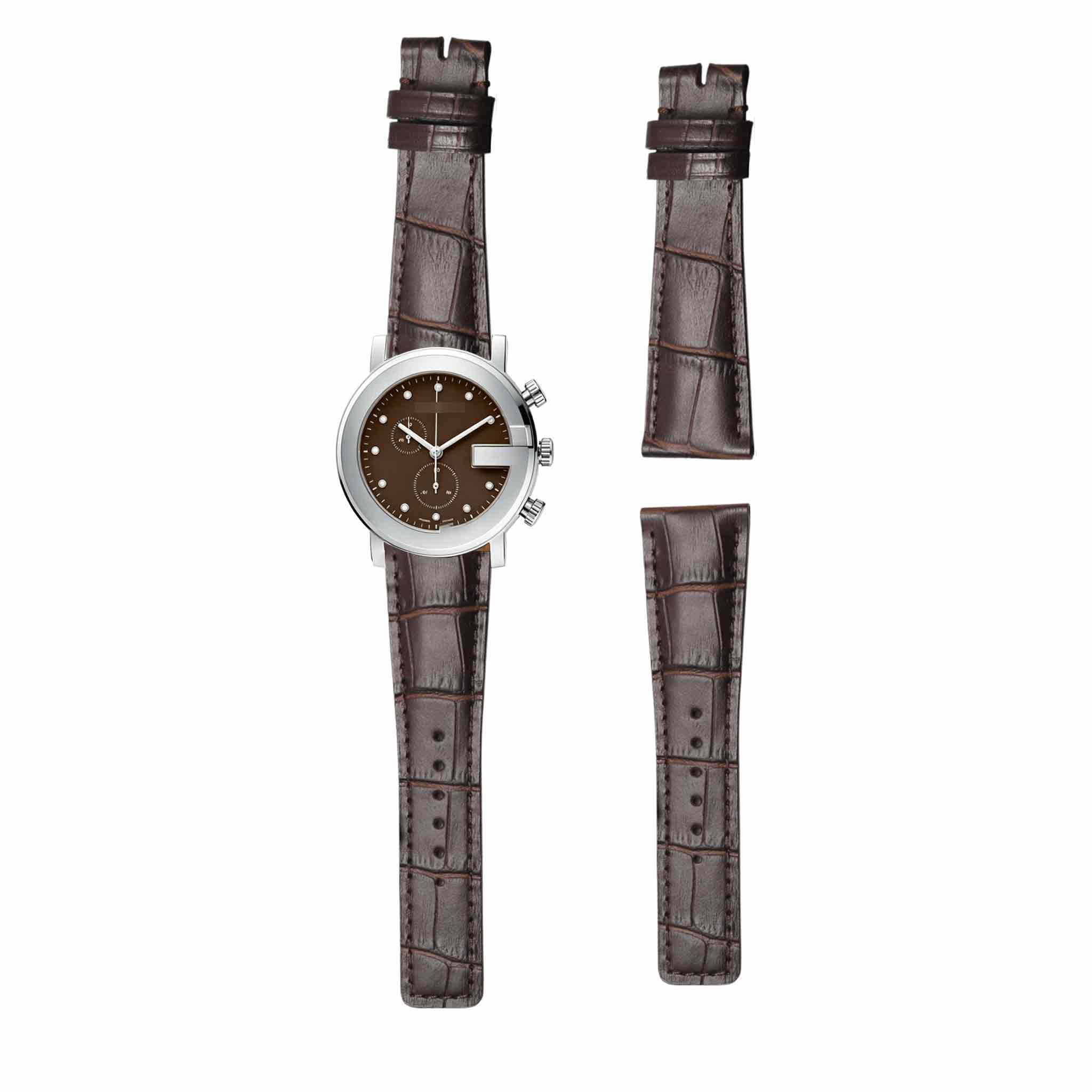 Watch display with compatible strap for Gucci G‑CHRONOS 228958 I16K2 8169