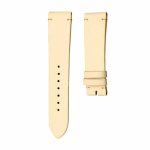Beige print flat calf leather watch strap without buckle for Gucci G‑TIMELESS YA1264062A