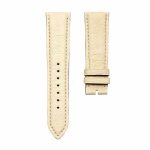 Yellow palm‑grain calf leather watch strap without buckle for Gucci G‑Timeless YA1264128
