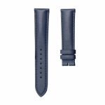 Dark‑blue flat calf leather watch strap without buckle for Gucci G‑TIMELESS YA126319