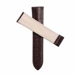 Inner leather view of replacement watch strap for Hamilton Jazzmaster Maestro H42615553