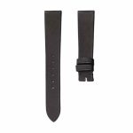 Black grid texture silk watch strap for Van Cleef & Arpels Charms VCARM93500