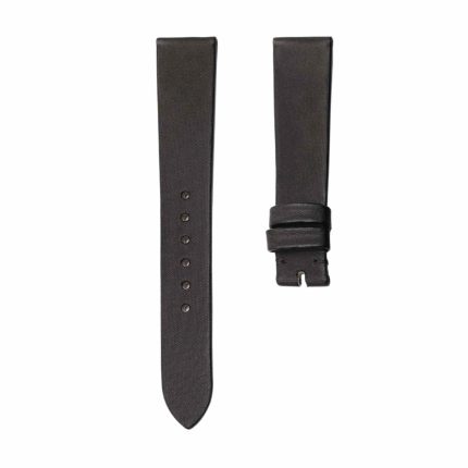 Black grid texture silk watch strap for Van Cleef & Arpels Charms VCARM93500