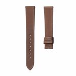 Brown grid texture silk watch strap for Van Cleef & Arpels Charms VCARM93500