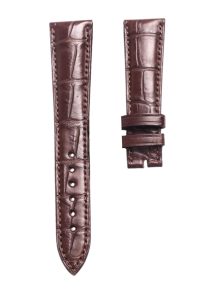 Blancpain Villeret 6102 Alligator Leather Watch Strap Brown Front