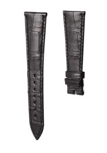 Breguet Classique 5967BB/11/9W6 Cane Grain Alligator Leather Watch Strap Black Thin Front