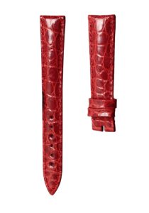 Breguet Classique 8067BA/52/964 Cane Grain Alligator Leather Watch Strap Red Front
