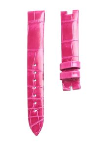 Breguet Reine de Naples 8918BA/58/864/D00D Cane Grain Alligator Leather Watch Strap Rose Red Front