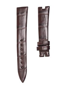 Breguet Reine de Naples 8918BA/58/864/D00D Cane Grain Alligator Leather Watch Strap Dark Brown Front