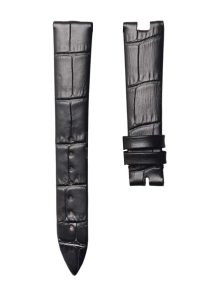 Breguet Reine de Naples 8918BA/58/864/D00D Cane Grain Cowhide Leather Watch Strap Black Front