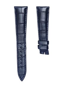 Breguet Tradition 7057BB/11/9W6 Cane Grain Alligator Leather Watch Strap Dark Blue Front