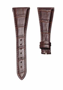 Bvlgari Assioma AA44C14SLD Cowhide Leather Watch Strap Brown Front